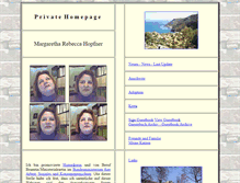 Tablet Screenshot of privat.margarethahopfner.net